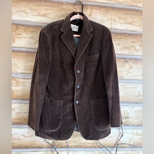 Men's Brown Corduroy Blazer